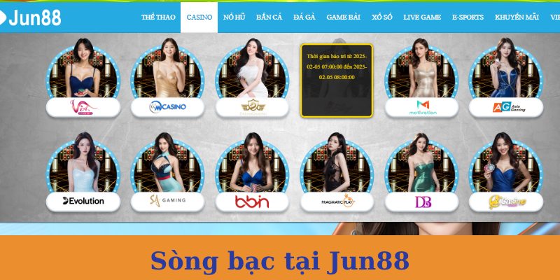Đánh bạc thả ga cùng Jun88 