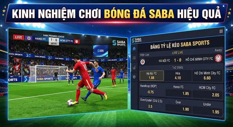 kinh nghiệm cược Saba