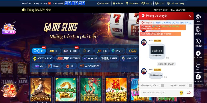 link vào QH88