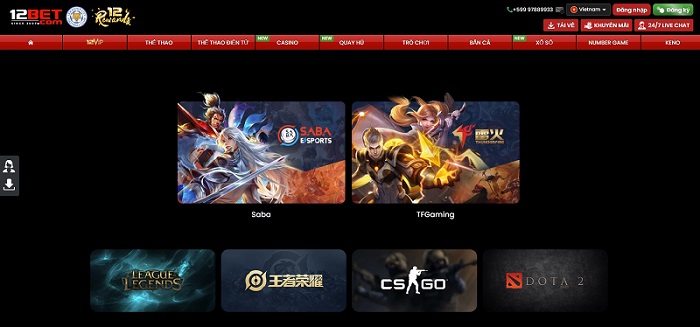 trang cá độ esport uy tín